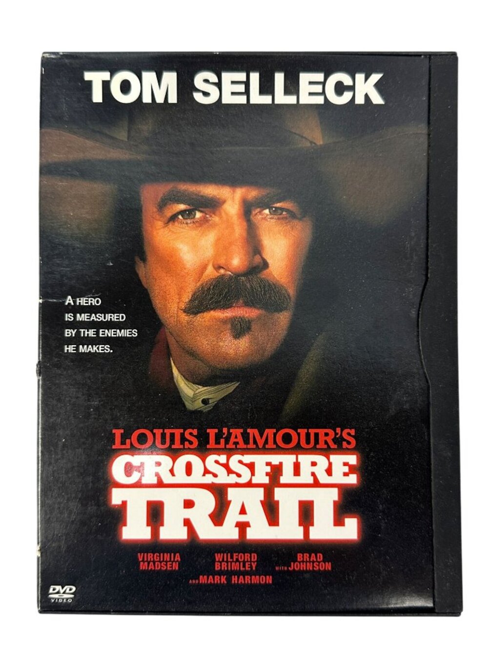Louis L Amour Crossfire Trail 2001 NR Tom Selleck Warner Bros Widescreen DVD
